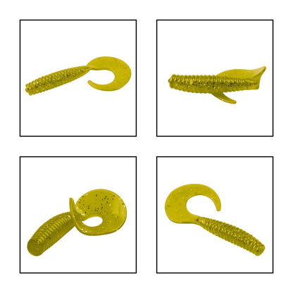 Silikon Kurt Yem - 35mm - Hardal - Yumy (18035-SM024-07)