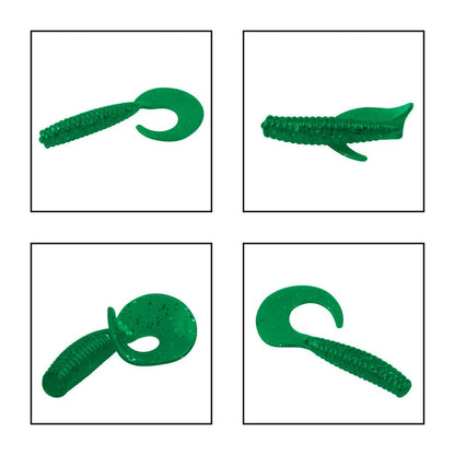 Silikon Kurt Yem - 35mm - Yeşil - Yumy (SM024-02-18035)