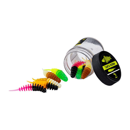 Silikon Kurt Yem - LRF Tanta Alabalık Yemi - 0,9g 55mm - Fishack - Karides Kokulu