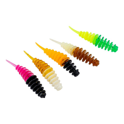 Silikon Kurt Yem - LRF Tanta Alabalık Yemi - 0,9g 55mm - Fishack - Karides Kokulu