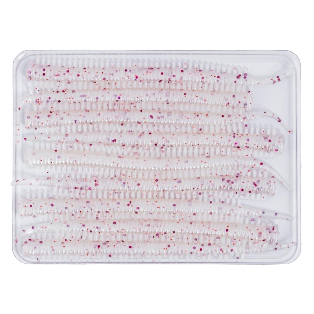 Silikon Kurt Yem - LRF Yem - 1g 70mm - Fishack Wormix - 10 Adet - White