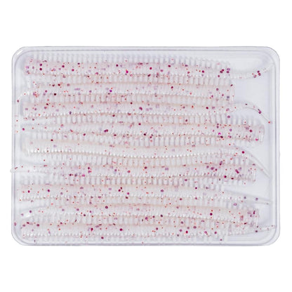 Silikon Kurt Yem - LRF Yem - 1g 70mm - Fishack Wormix - 10 Adet - White