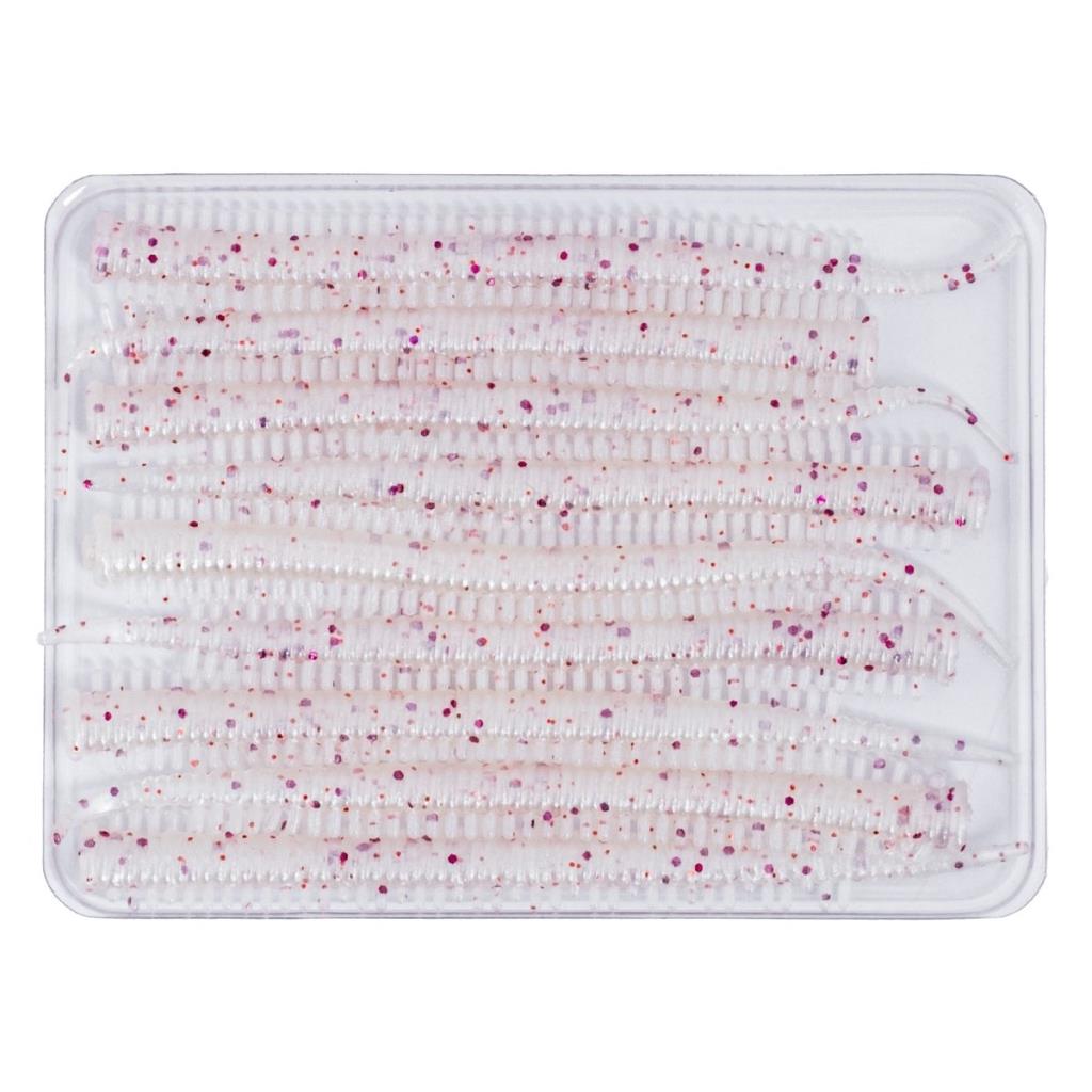 Silikon Kurt Yem - LRF Yem - 1g 70mm - Fishack Wormix - 10 Adet - White