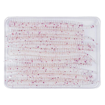 Silikon Kurt Yem - LRF Yem - 1g 70mm - Fishack Wormix - 10 Adet - White