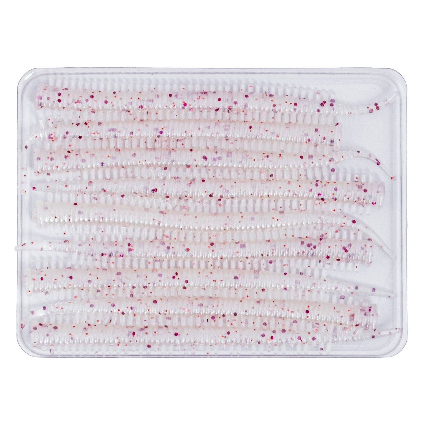 Silikon Kurt Yem - LRF Yem - 1g 70mm - Fishack Wormix - 10 Adet - White
