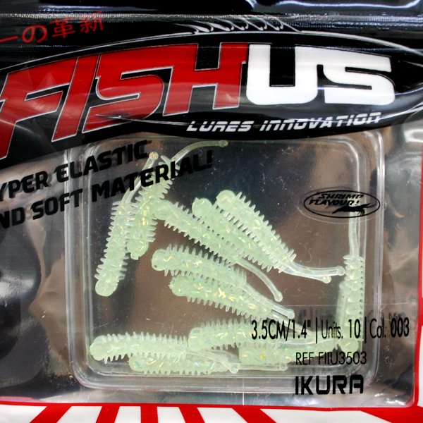 Silikon Kurt Yem - LRF Yem - 3.5 cm (FIIU-3503) - 10'lu Paket