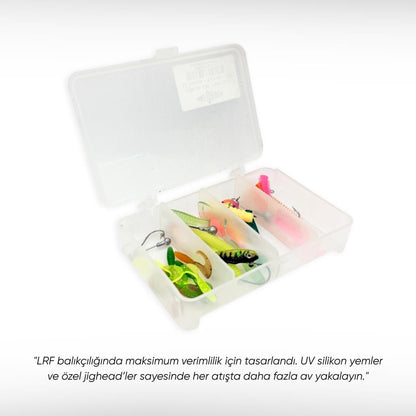 Silikon LRF Yem Seti - 32 Parça - Yem Kutulu - Fishack (2001)
