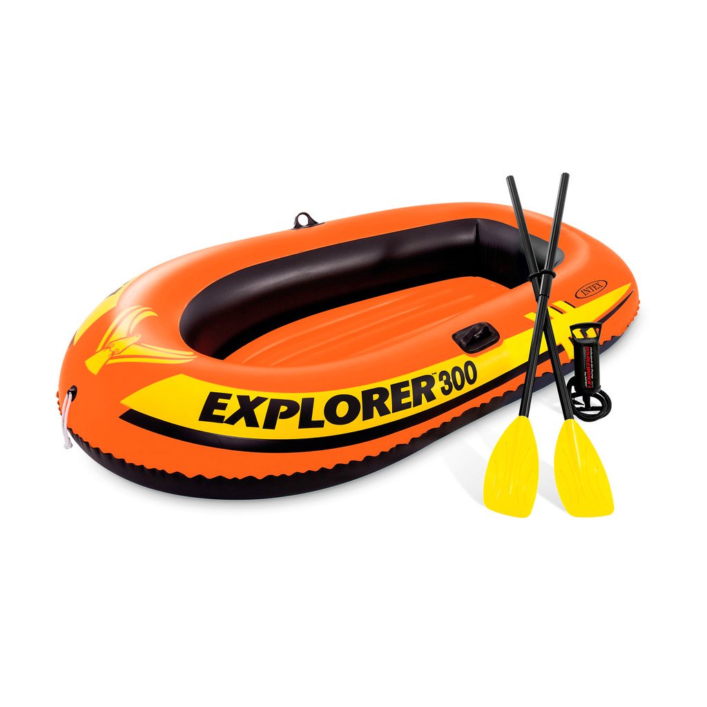Şişme Bot Seti - Intex - Explorer 300 - 211cm - 3 Kişilik (58332)