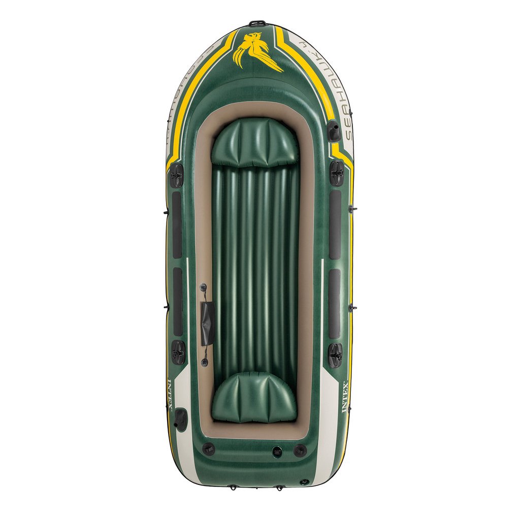 Şişme Bot Seti - Intex - Seahawk 4 - 351cm - 4 Kişilik (68351)