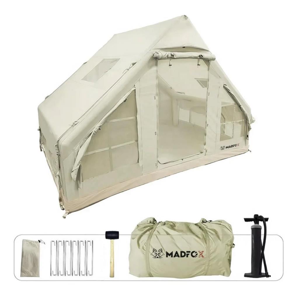 Şişme Çadır - Baca Çıkışlı - Madfox - Bigless Glamping Cotton Inflatable