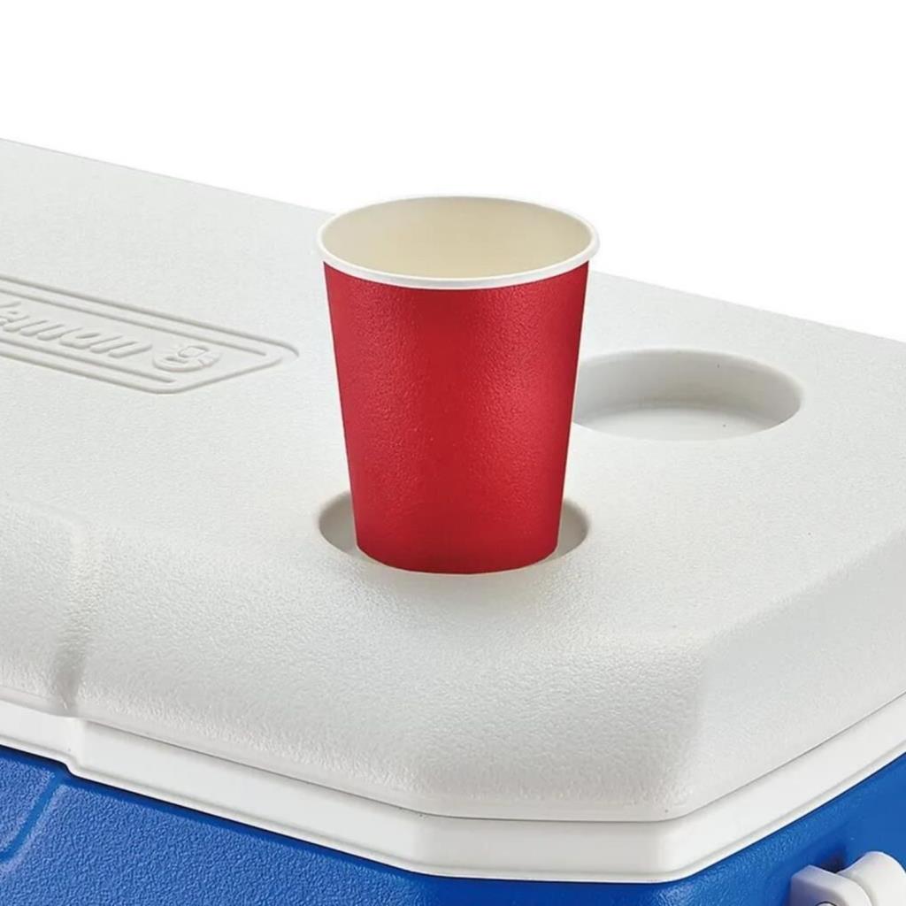 Soğutucu Buzluk - Coleman - Poly Lite 48 QT - 45.7 lt - Mavi/Beyaz