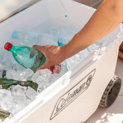 Soğutucu Buzluk - Coleman - Xtreme Wheeled 100 QT Tekerlekli - 94.6 lt - Beyaz