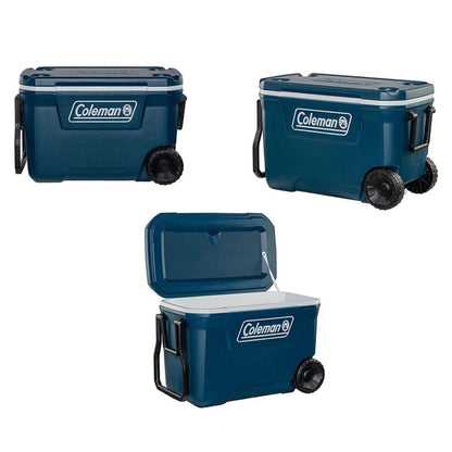 Soğutucu Buzluk - Coleman - Xtreme Wheeled 62 QT Tekerlekli - 58.6 lt - Lacivert