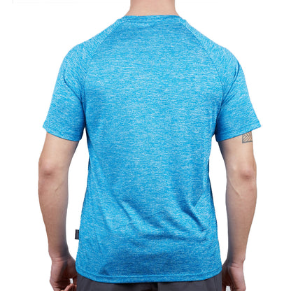 Spor Erkek Tişört - Terletmez Kumaş - Speedwick Move - Deniz Mavi
