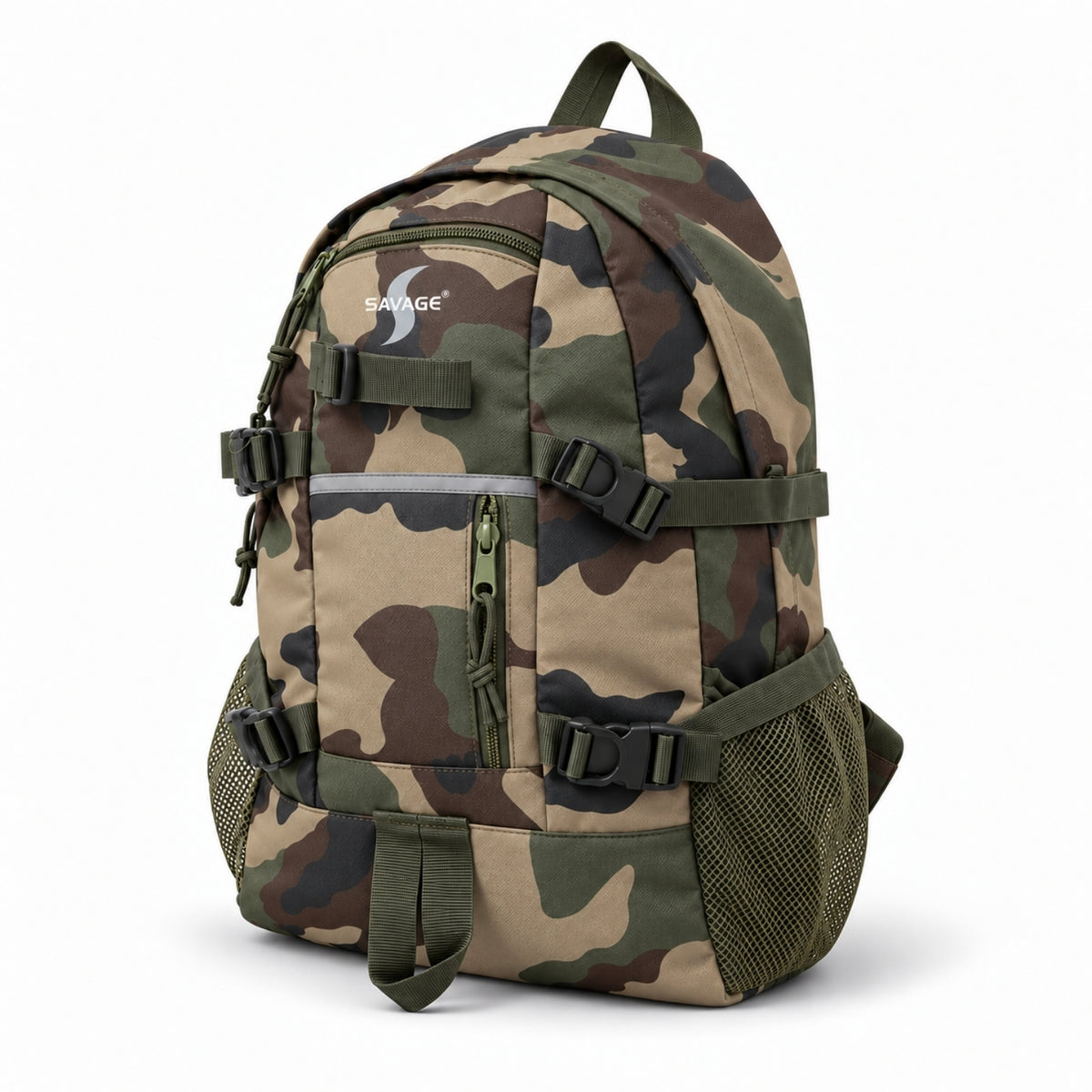 Su Geçirmez Outdoor Sırt Çantası - Kamp Çantası - Savage Ventura 40LT - Kamuflaj