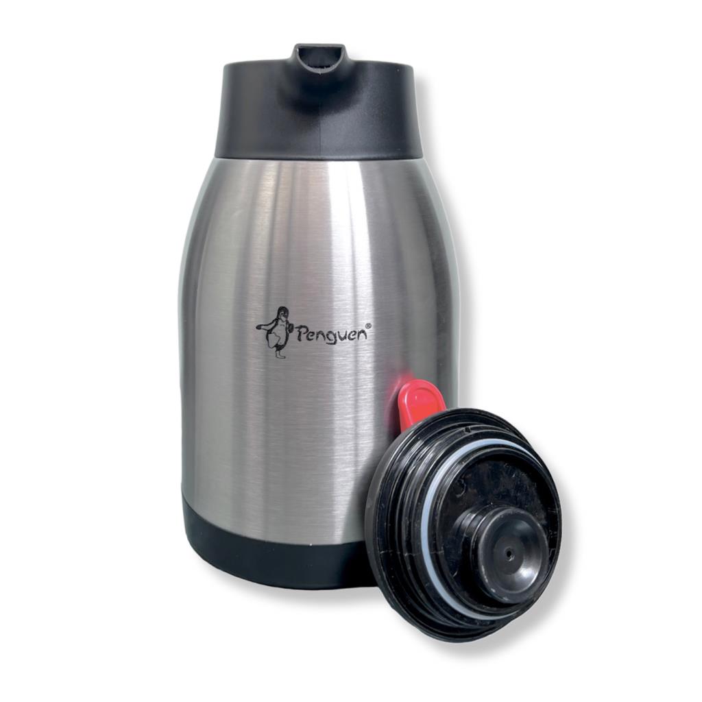 Sürahi Çay Termosu - 2 LT - Çift Kat Çelik - Penguen (PNG-1200P)