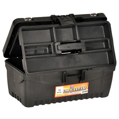 Takım Çantası - 16 Inç - Mega - Malzeme Kutusu - Siyah (Kod 114)