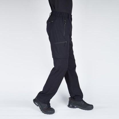 Taktikal Outdoor Pantolon - Kargo Cepli - Rogue Convertible - Şort - Siyah