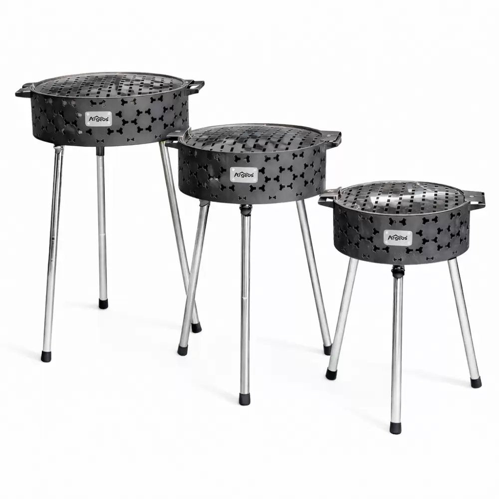 Taşınabilir Kömür Barbekü Mangal - Orta - 40cm*13cm*60cm
