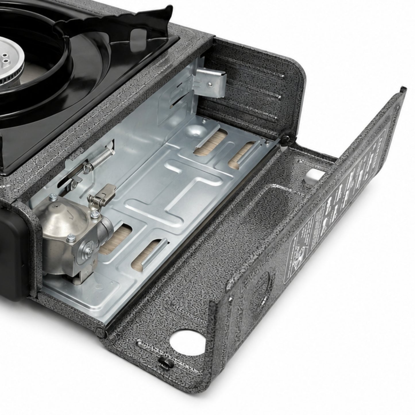 Tekli Çantalı Mini Portatif Ocak - Senbang - Gri (BDZ-155-A)