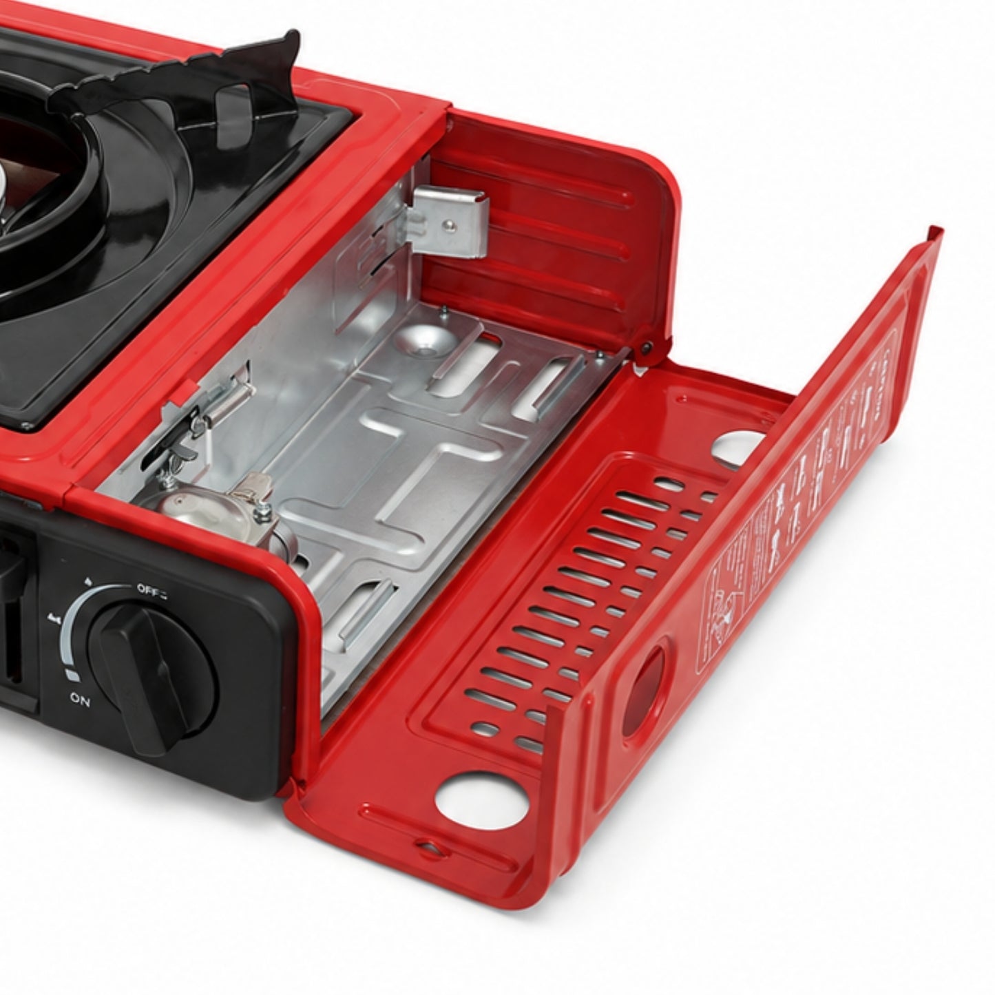 Tekli Çantalı Mini Portatif Ocak - Senbang - Kırmızı (BDZ-155-A)