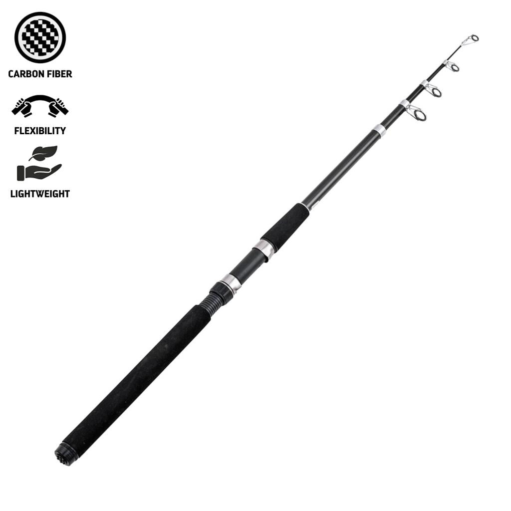 Teleskopik Karbon Spin LRF Olta Kamışı - Zeus - 240cm 5/25 GR