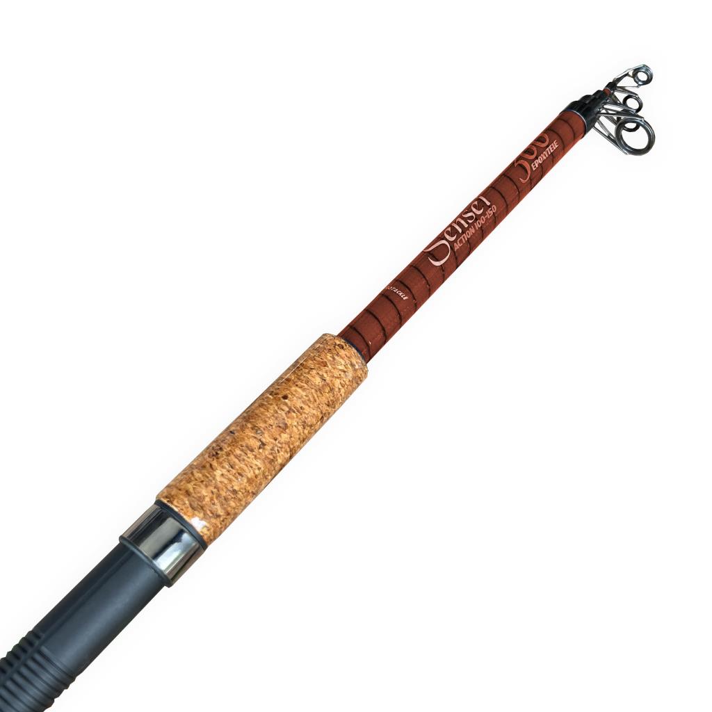 Teleskopik Olta Kamışı - Sensei - 270cm - 100/150 Gr - Kırmızı - Protackle