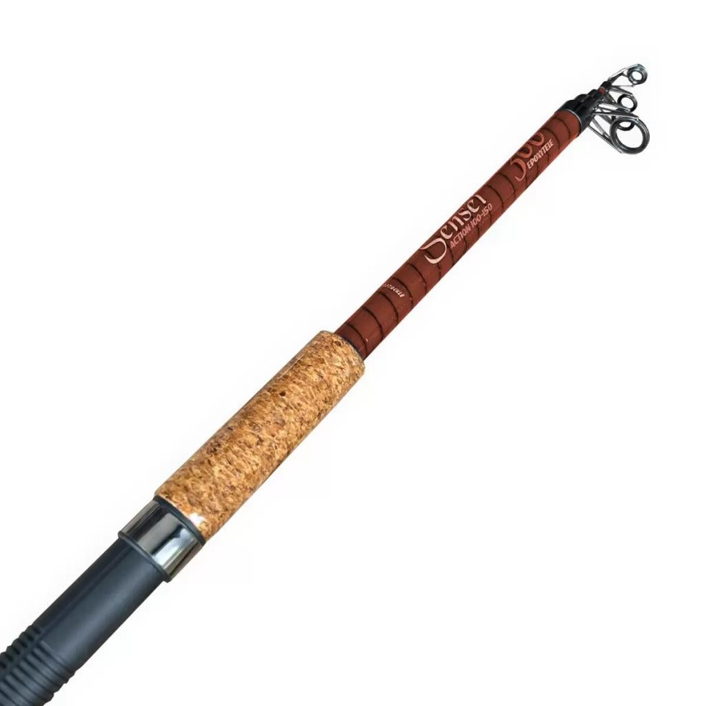 Teleskopik Olta Kamışı - Sensei - 270cm - 100/150 Gr - Kırmızı - Protackle