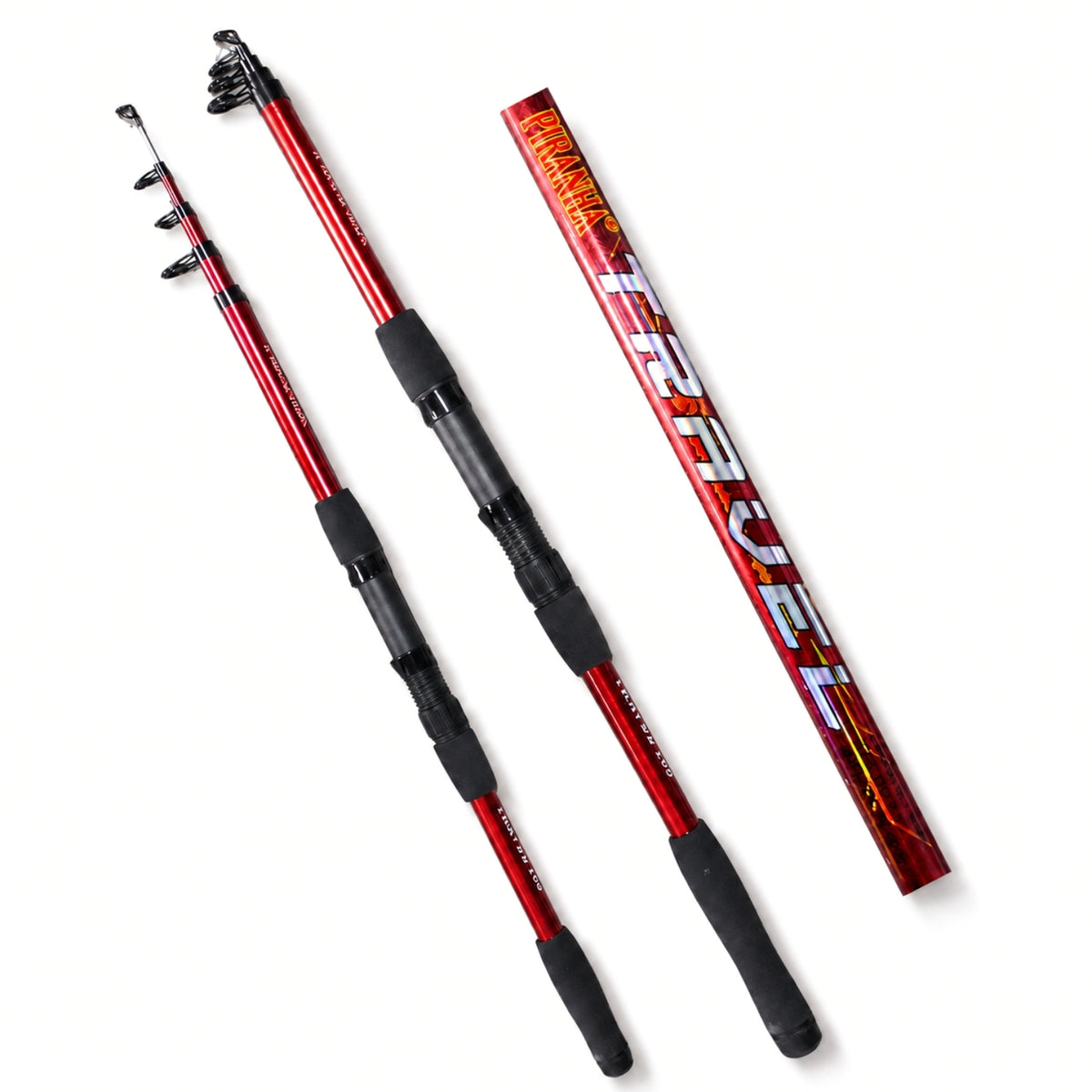 Teleskopik Olta Kamışı - Travel - 240cm 50/150 gr - Bordo