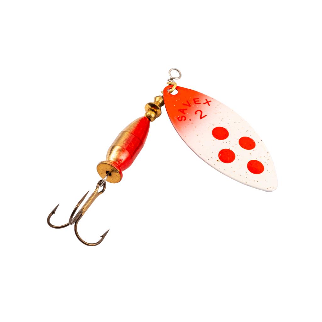 Turna Levrek Alabalık Döner Olta Kaşık - Alp Long - Kırmızı/Kırmızı - No:2/16GR