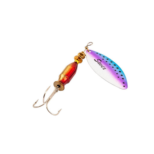 Turna Levrek Alabalık Döner Olta Kaşık - Alp Long - Rainbo Mavi - No:1/12GR