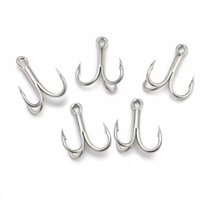 Üçlü İğne - Nikel Üçlü Kanca - Fishack 3210 - 5 Adet - No: 1/0