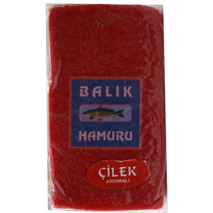 Vakumlu Balık Hamuru Kırmızı/Çilek 500 Gr
