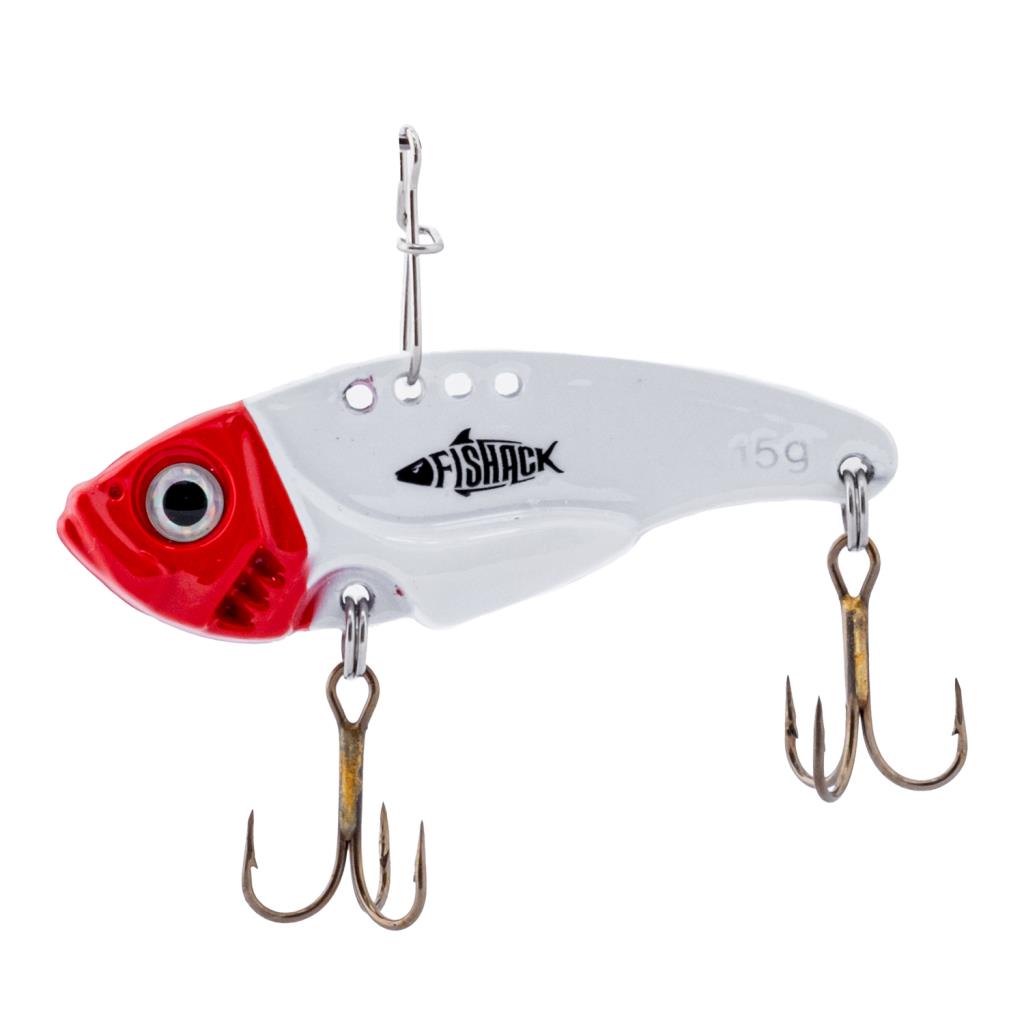 Vibrasyon Yem - LRF/Spin Jig - Fishack VibraX - 15g 55mm - Bloody Pearl