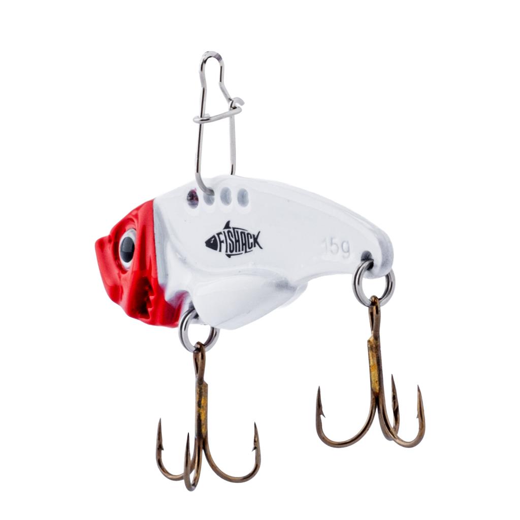 Vibrasyon Yem - LRF/Spin Jig - Fishack VibraX - 15g 55mm - Bloody Pearl