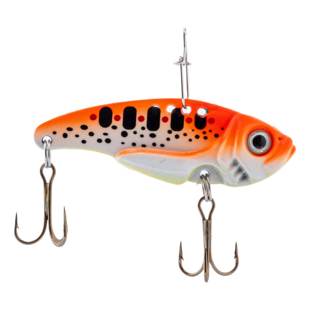 Vibrasyon Yem - LRF/Spin Jig - Fishack VibraX - 15g 55mm - Fire Dot - UV Boyalı