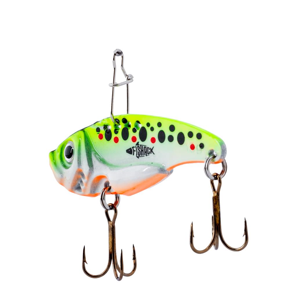 Vibrasyon Yem - LRF/Spin Jig - Fishack VibraX - 15g 55mm - Fire Gill - UV Boyalı