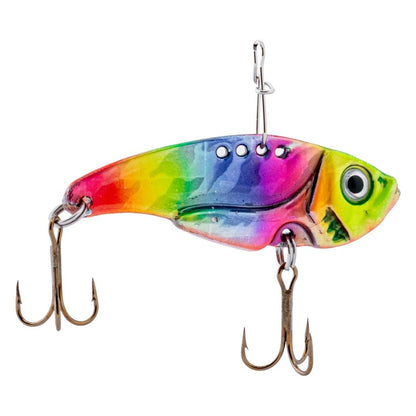 Vibrasyon Yem - LRF/Spin Jig - Fishack VibraX - 15g 55mm - Rainbow Fury - UV Boyalı