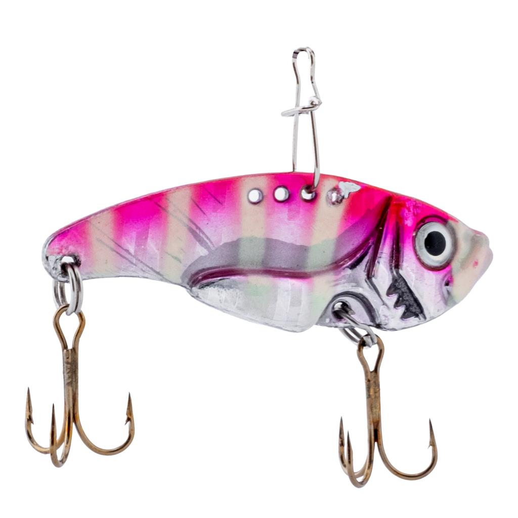 Vibrasyon Yem - LRF/Spin Jig - Fishack VibraX - 15g 55mm - Rose Glow - UV Boyalı