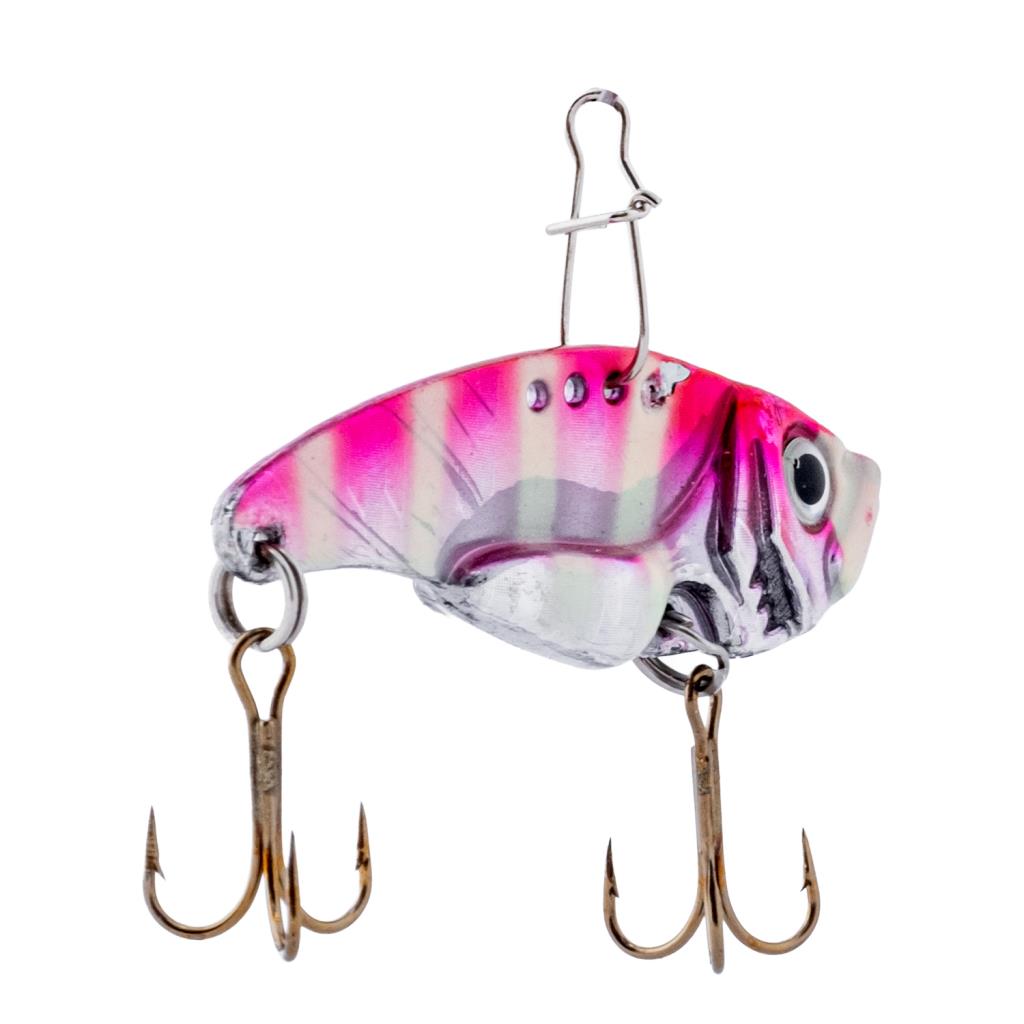 Vibrasyon Yem - LRF/Spin Jig - Fishack VibraX - 15g 55mm - Rose Glow - UV Boyalı
