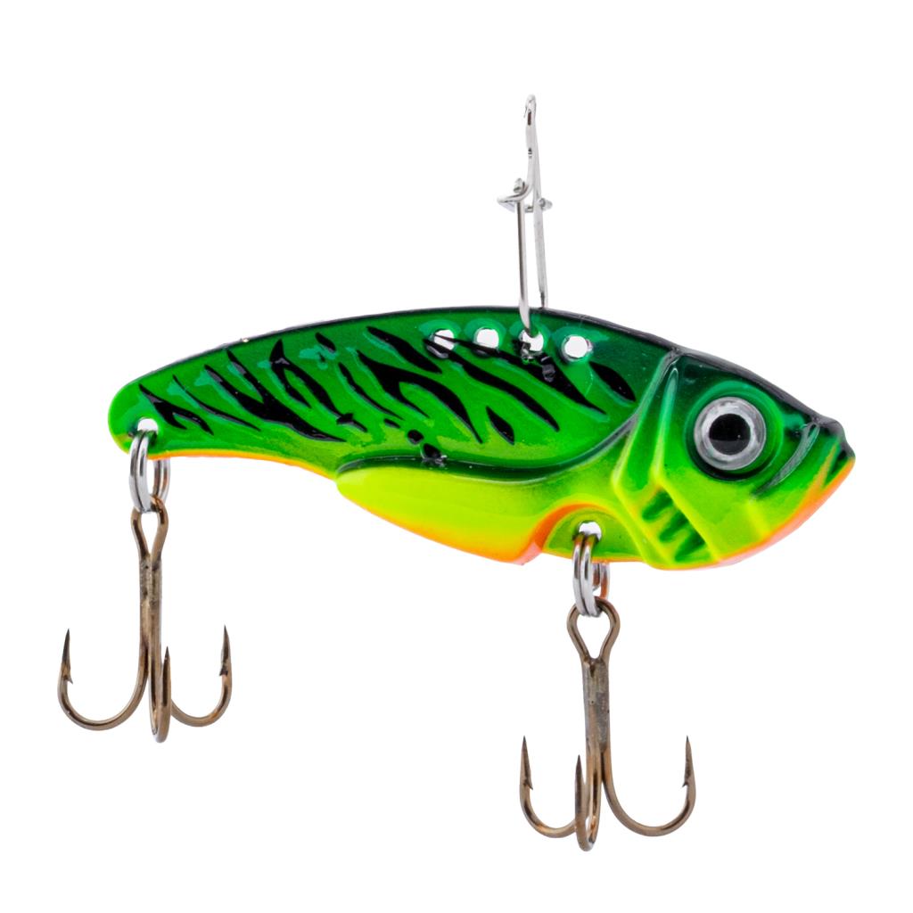 Vibrasyon Yem - LRF/Spin Jig - Fishack VibraX - 15g 55mm - Tiger Strike - UV Boyalı