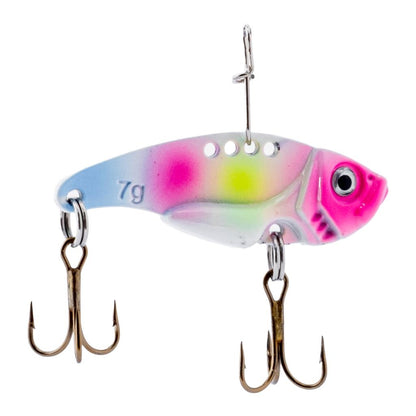 Vibrasyon Yem - LRF/Spin Jig - Fishack VibraX - 7g 40mm - Candy Ice - UV Boyalı