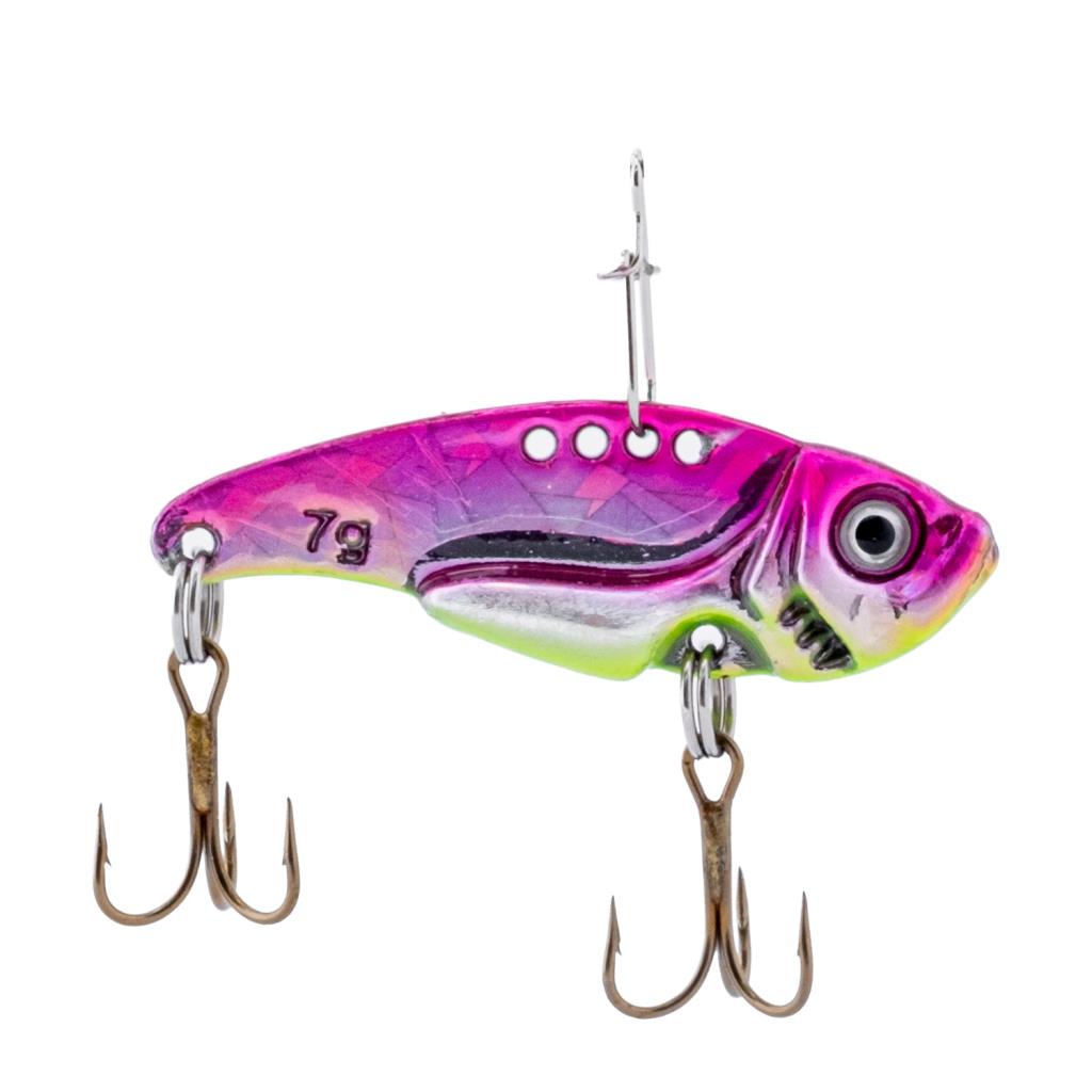 Vibrasyon Yem - LRF/Spin Jig - Fishack VibraX - 7g 40mm - Sparkle - UV Boyalı