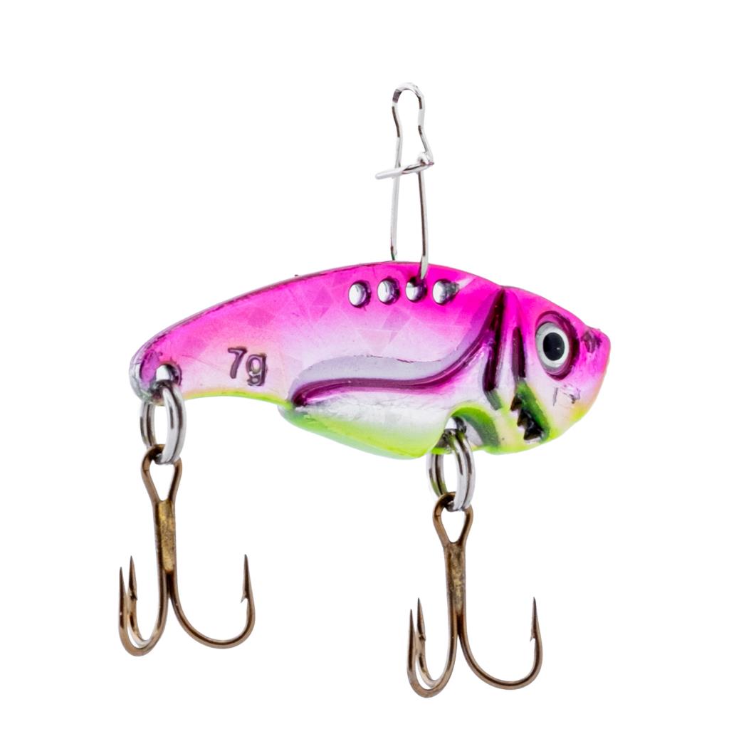 Vibrasyon Yem - LRF/Spin Jig - Fishack VibraX - 7g 40mm - Sparkle - UV Boyalı