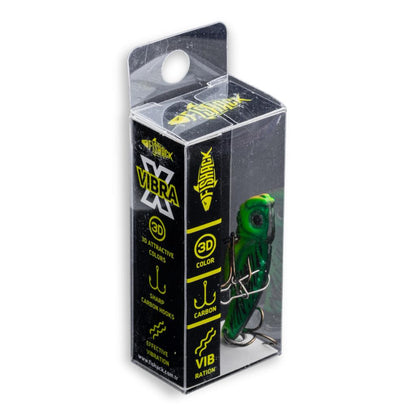 Vibrasyon Yem - LRF/Spin Jig - Fishack VibraX - 7g 40mm - Tiger Strike - UV Boyalı