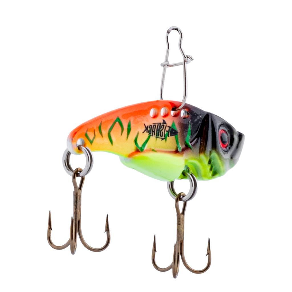 Vibrasyon Yem - LRF/Spin Jig - Fishack VibraX - 7g 40mm - UV Blaze - UV Boyalı