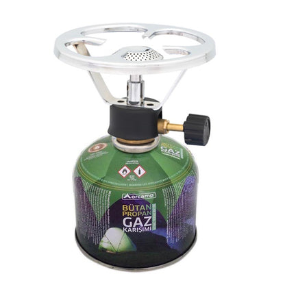 Vidalı Kamp Ocağı + 230 gr Kartuş (K-192-230)