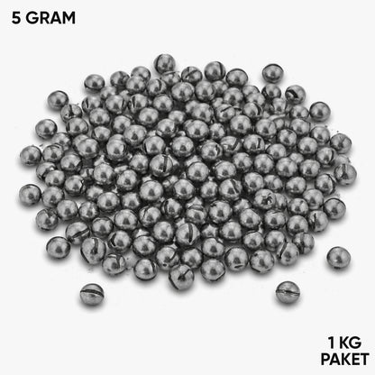 Kıstırma Yarma Kurşun - Kesikli Olta Kurşunu - 5 Gram (1 KG)