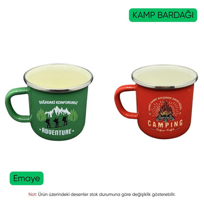 Yılbaşı Özel 4’lü Kamp ve Kahve Seti