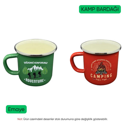 Yılbaşı Özel 4’lü Kamp ve Kahve Seti
